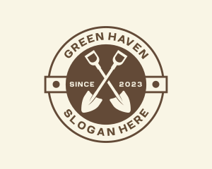 Yard - Yard Shovel Gardening logo design