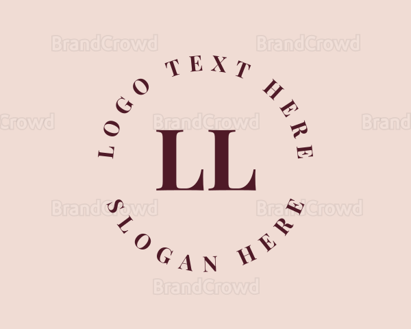 Luxury Fashion Cosmetic Boutique Logo