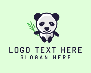 Mascot - Panda Bear Animal logo design