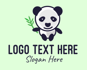 China - Panda Bear Mascot logo design