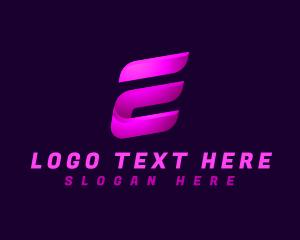 Startup - Creative Multimedia Letter E logo design