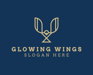 Wildlife Bird Wings logo design