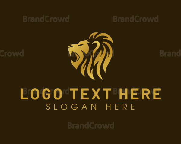 Wild Lion Luxury Logo