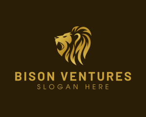 Wild Lion Luxury  logo design