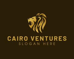 Wild Lion Luxury  logo design