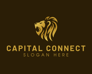 Wild Lion Luxury  logo design