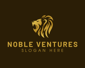 Wild Lion Luxury  logo design