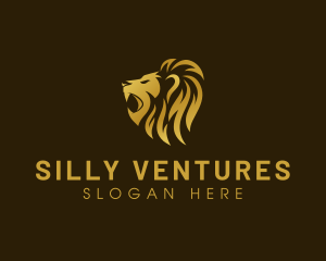 Wild Lion Luxury  logo design