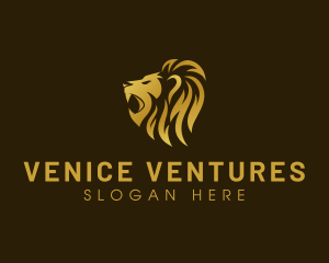 Wild Lion Luxury  logo design