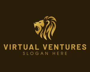 Wild Lion Luxury  logo design