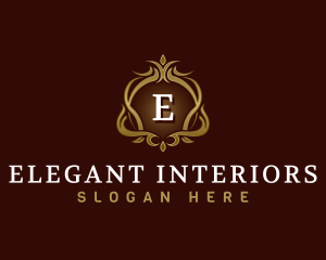 Luxury Decorative Crest logo design