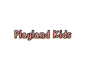 Childish Playful Kid  logo design