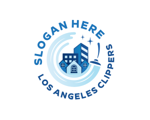 Clean Squilgee Housekeeper Logo