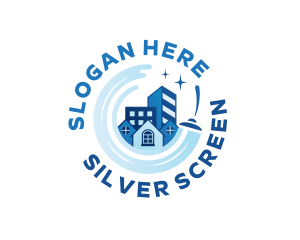 Clean Squilgee Housekeeper Logo