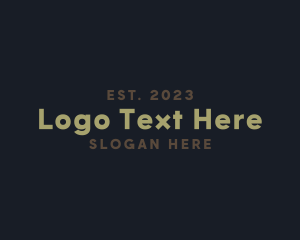 Font - Army Troop Masculine logo design