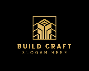 Real Estate Building logo design