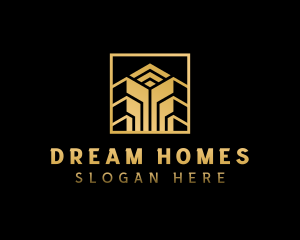 Real Estate - Real Estate Building logo design