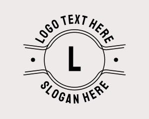 Public Relations - Business Badge Letter logo design