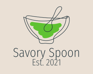 Soup - Minimalist Soup Bowl logo design