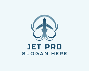 Jet Plane Aircraft logo design