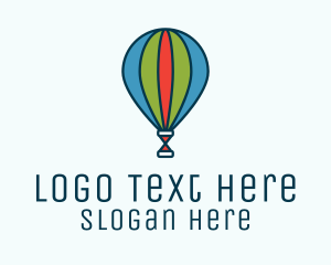 Hot Air Balloon Theme Park  Logo