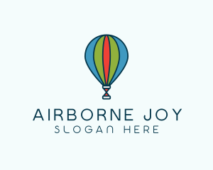 Hot Air Balloon Theme Park  logo design