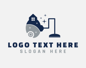 House Vacuum Cleaning logo design