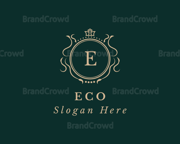 Crown Circle Shield Logo