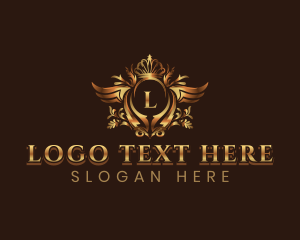 High End - Premium Crown Wings logo design