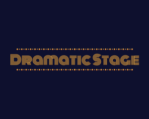 Art Deco Marquee Sign logo design