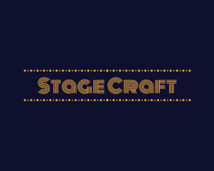 Art Deco Marquee Sign logo design