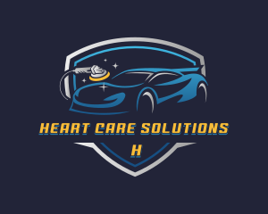 Auto Car Polishing logo design