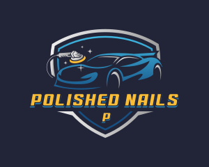 Auto Car Polishing logo design