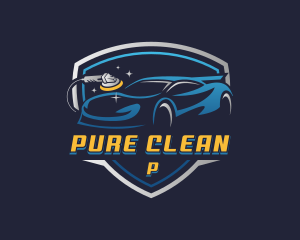 Auto Car Polishing logo design