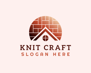 Home Brick Tiling logo design