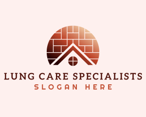 Home Brick Tiling logo design