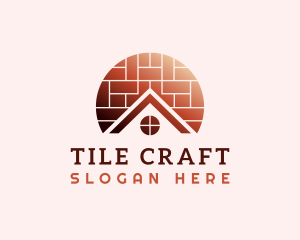 Tiles - Home Brick Tiling logo design
