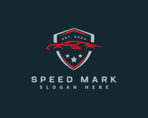 Automotive Mechanic Shield logo design