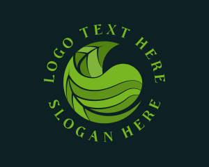 Farming - Herbal Organic Leaf logo design