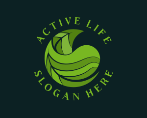 Herbal Organic Leaf Logo