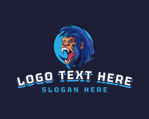 League - Gorilla Beast Gaming logo design
