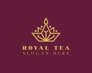 Royal Tiara Crown logo design