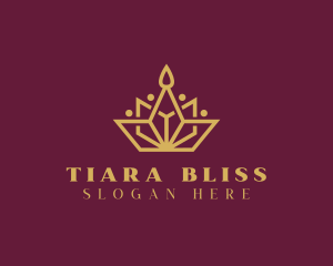 Tiara - Royal Tiara Crown logo design