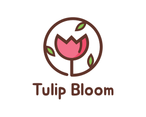 Tulip - Tulip Flower Wellness Spa logo design