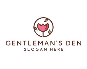 Tulip Flower Wellness Spa  logo design