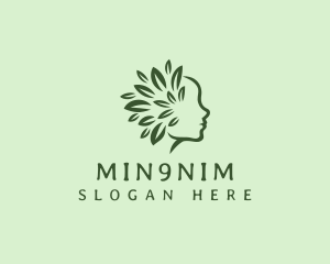 Therapy - Mental Leaf Holistic logo design