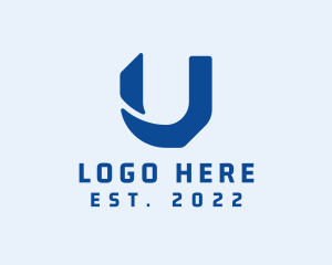 Electronics - Web Application Letter U logo design