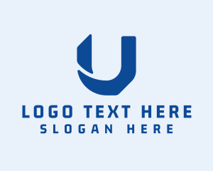 Web Application Letter U Logo