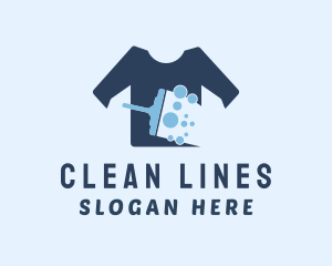 Clean Wash Shirt logo design