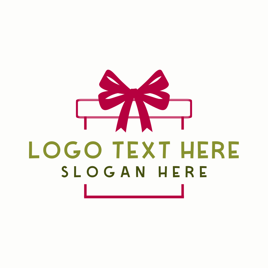 Ribbon Gift Box Logo | BrandCrowd Logo Maker